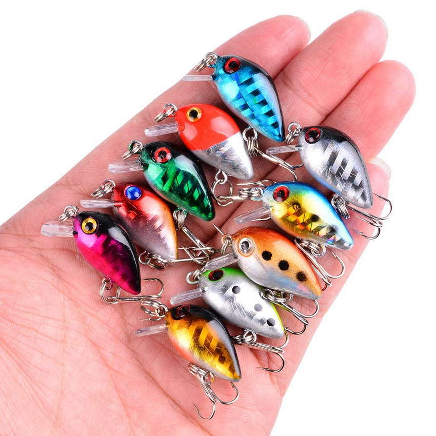 Fishing Lure Crankbait - Leurre de pêche petit vairon Mini