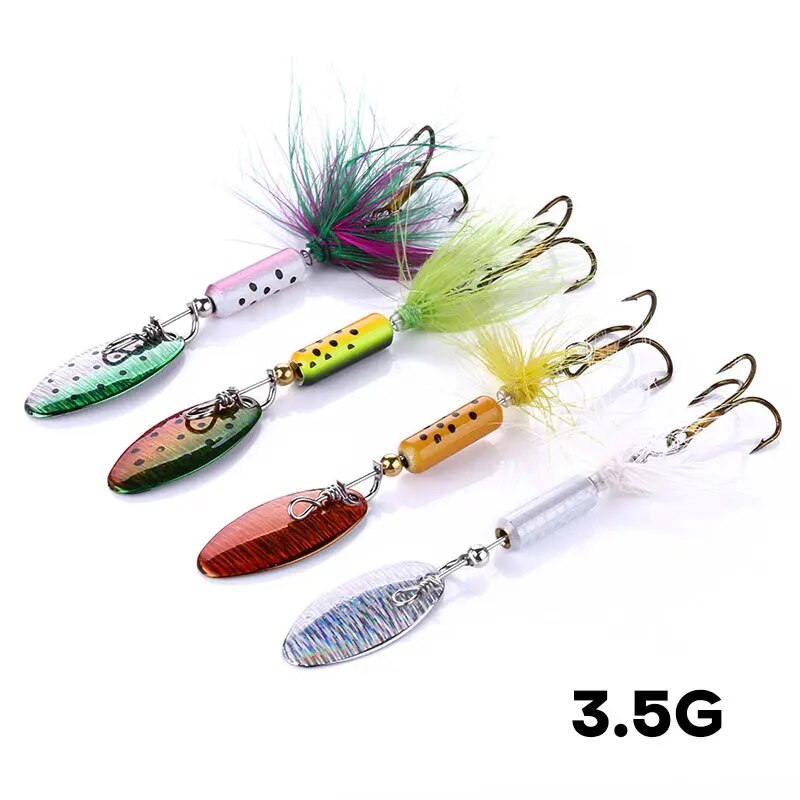 Fishing Lure Spinnerbait - Leurres VIB en métal 1 pièces