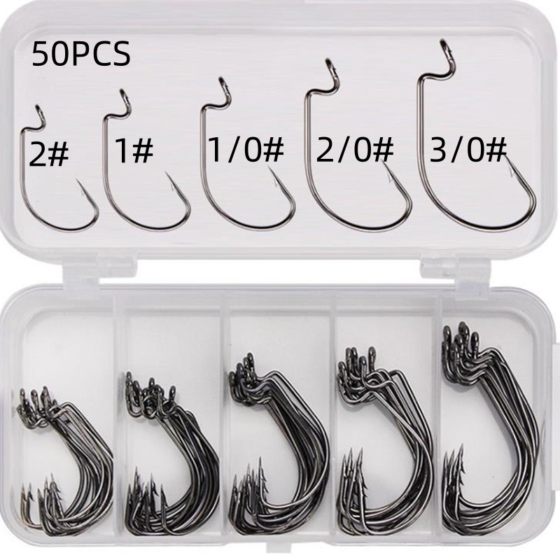 Fishing Lure Spinnerbait - 50 pièces/boîte Hameçons de pêche en