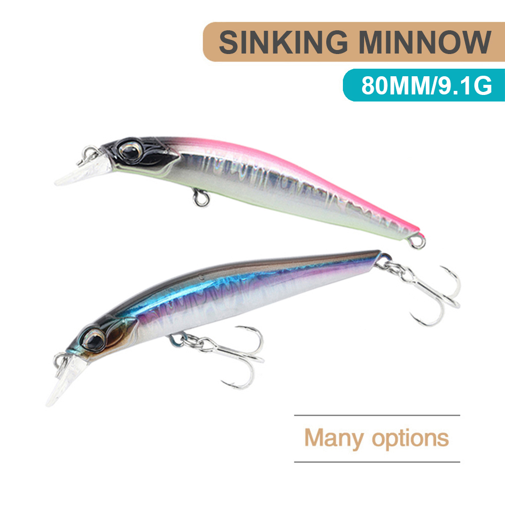 Fishing Lure Jerkbait - 8 cm 9.1g leurres de pêche