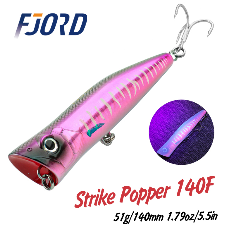 Fishing Lure Buzzbait - FJORD 140mm 51g Popper leurre de