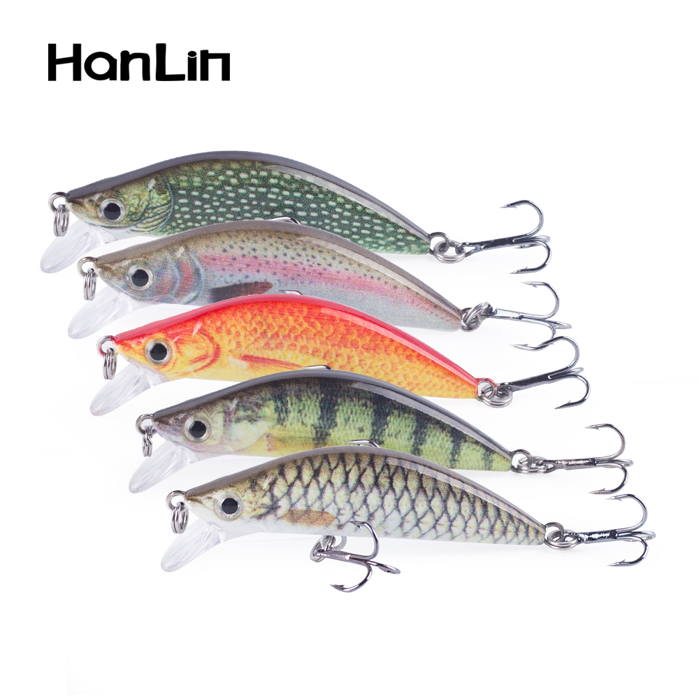 Fishing Lure Crankbait - Hanlin Mini vairon 55mm 5.8g leurres