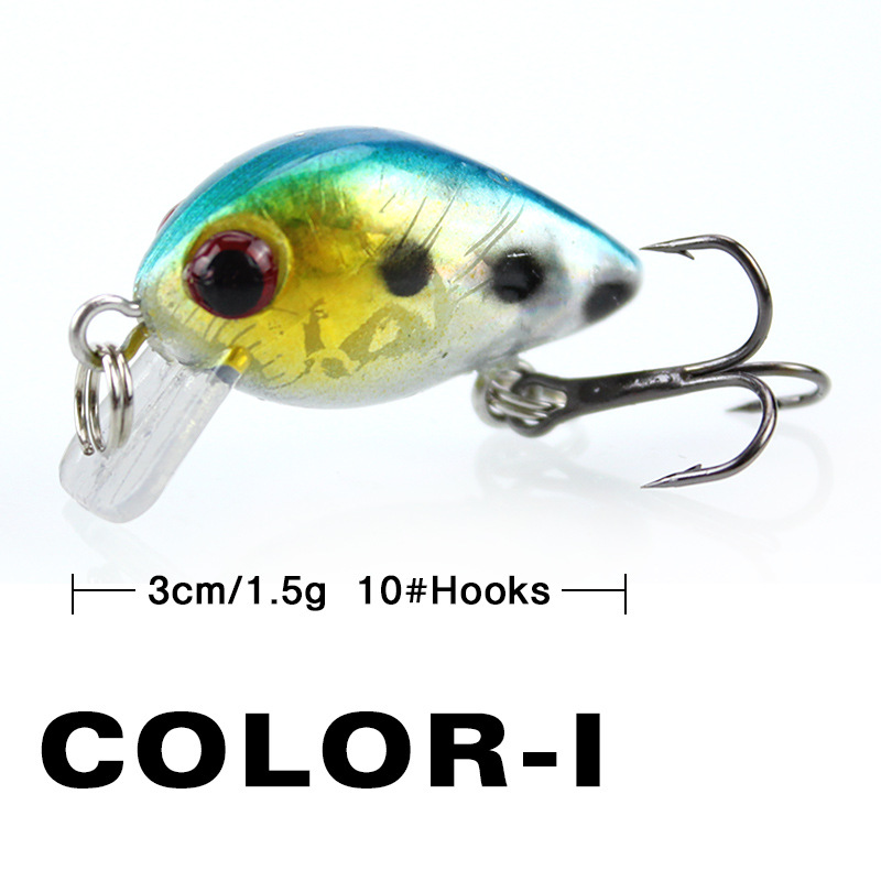 Leurre de pêche petit vairon M - Fishing Lure Crankbait avis et prix