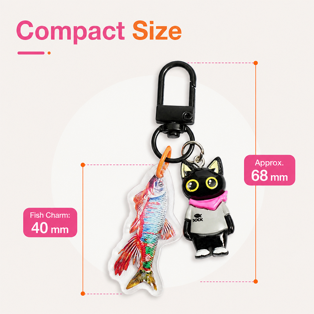 ZUKIBO Porte-clés Créatif en A - Fishing Lure Accessories avis et prix