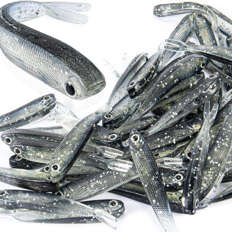 10/20/30 Pièces Leurre Souple  - Fishing Lure Soft Plastic avis et prix