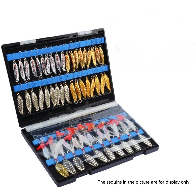 Boîte à pêche portable double  - Fishing Lure Spinnerbait avis et prix